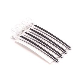 Se7en Styles Black Silicon Clips 6 pcs
